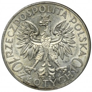 Kopf einer Frau, 10 Zloty Warschau 1933