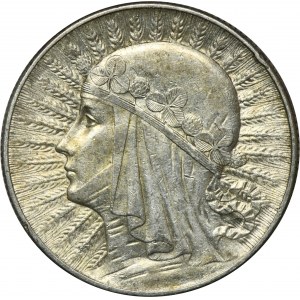 Kopf einer Frau, 5 Gold London 1932