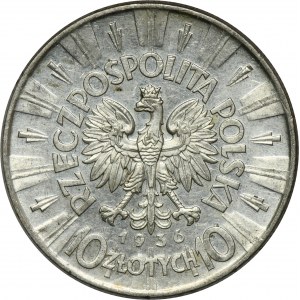 Piłsudski, 10 złotych 1936