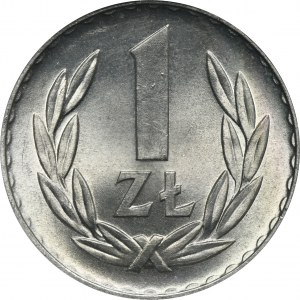 1 złoty 1949 Aluminium - NGC MS65