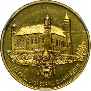 2 gold 1996 Lidzbark Warmiński Castle