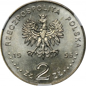 2 złote 1995 Katyń, Miednoje, Charków 1940