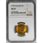 5 złotych 1975 - NGC MS67