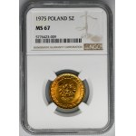 5 gold 1975 - NGC MS67