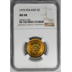 5 złotych 1975 - NGC MS68