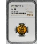 2 Gold 1975 - NGC MS68