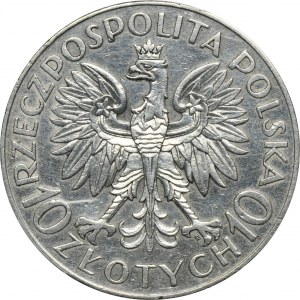 Sobieski, 10 złotych 1933 - PCGS AU DETAILS