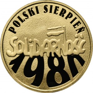 30 Gold 2010 Polnischer August 1980