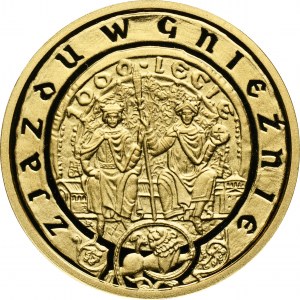 100 Gold 2000 1000. Jahrestag des Kongresses von Gniezno