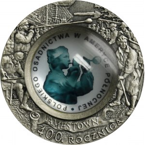 10 złotych 2008 400 Rocznica osadnictwa w Ameryce Północnej