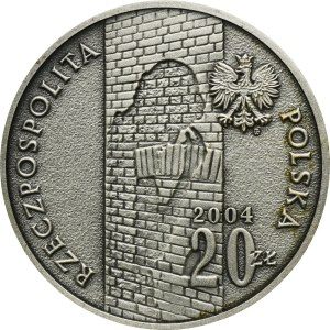 20 złotych 2004 Pamięci Ofiar Getta w Łodzi