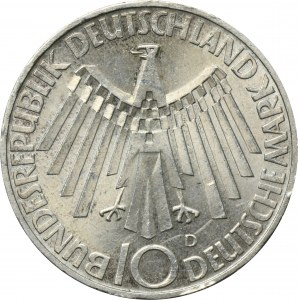 Deutschland, DDR, 10 Mark München 1972 D