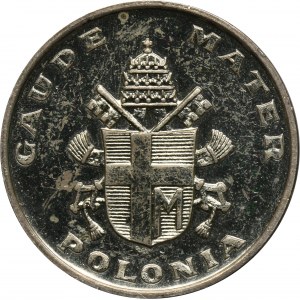 Medaille Johannes Paul II., Gaude Mater Polonia Czestochowa 1978 - Wahl auf den Stuhl Petri