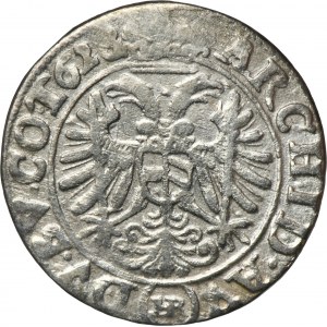 Silesia, Habsburg rule, Ferdinand II, 3 Kreuzer Breslau 1628 HR