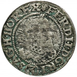 Schlesien, Habsburgische Herrschaft, Ferdinand II, 3 Krajcars Wrocław 1635 HZ - ROTS