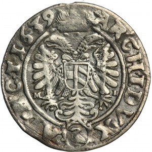 Silesia, Hasburg rule, Ferdinand III, 3 Kreuzer Breslau 1639 MI