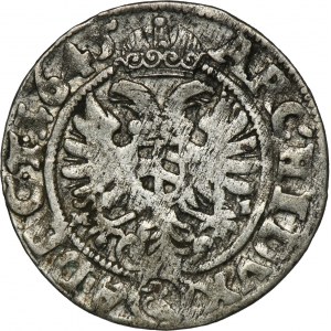 Silesia, Ferdinand III, 3 Kreuzer Breslau 1645 MI