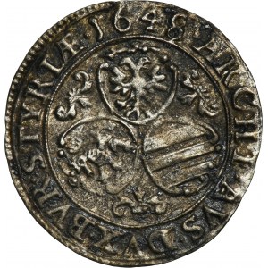 Austria, Ferdinand III, 3 Kreuzer Graz 1648