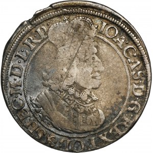 John II Casimir, 1/4 Thaler Danzig 1651 GR - RARE