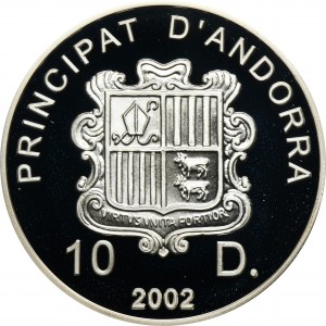 Andorra, 10 Diners Balerna 2002 XIX. Olympische Winterspiele, Salt Lake City 2002