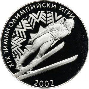 Bulgaria, 10 Leva Sofia 2001 XIX Olympic Winter Games, Salt Lake City 2002