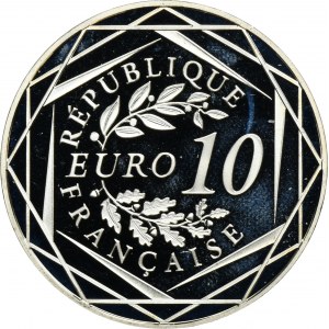 Francja, 10 Euro Paryż 2014 - Kogut