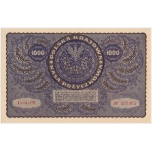 1.000 Mark 1919 - I Serja CK -