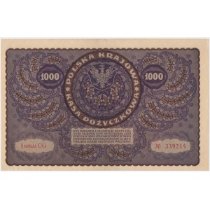 1.000 Mark 1919 - 1. Serie CG -