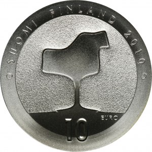 Finnland, 10 Euro Helsinki 2010 - 100. Jahrestag der Geburt von Eero Saarinen