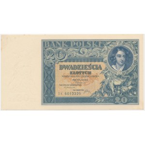 20 gold 1931 - DK. -