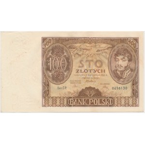 100 gold 1934 - Ser. CP. - without additional znw. -