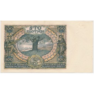 100 Zloty 1934 - Ser. CP. - ohne zusätzliche znw. -