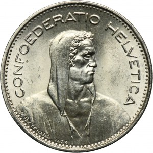 Switzerland, 5 Francs Bern 1965 B