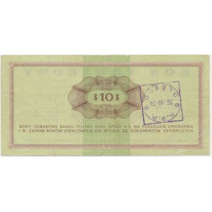 Pewex, 10 dolarów 1969 - FF -