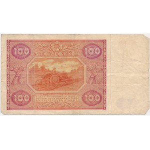 100 zloty 1946 - P -.