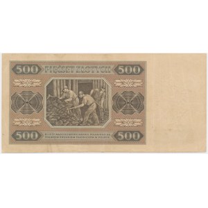 500 złotych 1948 - AF -