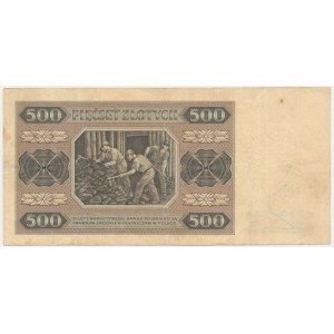 500 Zloty 1948 - AU -