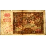 100 złotych 1932(9) - Ser. AH. - fałszywy przedruk okupacyjny - AH -