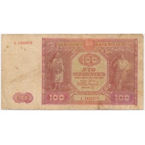 100 zloty 1946 - L -.