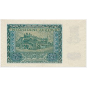 50 Zloty 1940 - B -
