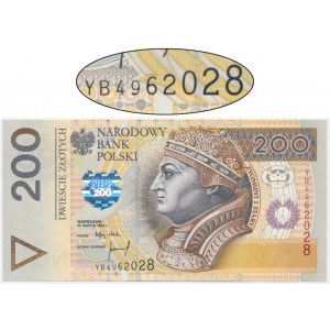 200 Zloty 1994 - YB - Ersatzserie