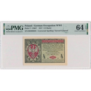 1/2 mark 1916 - General - PMG 64 EPQ