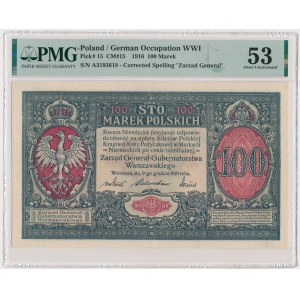 100 marks 1916 - General - PMG 53