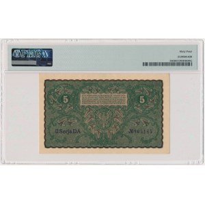 5 marks 1919 - II DA Series - PMG 64