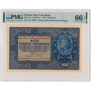 100 marks 1919 - IE Series N - PMG 66 EPQ