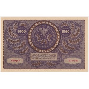 1,000 marks 1919 - II Serja Y -.