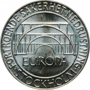 Sweden, Karl XVI Gustav, 100 Kronor Eskilstuna 1984 - Stockholm Conference