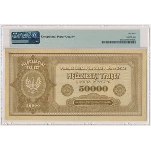 50,000 marks 1922 - D - PMG 55 EPQ