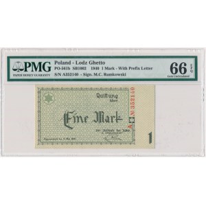 1 Mark 1940 - A - 6 digit series - PMG 66 EPQ