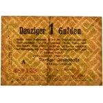 Danzig, 1 Gulden 1923 - Oktober - PMG 35 - RARE